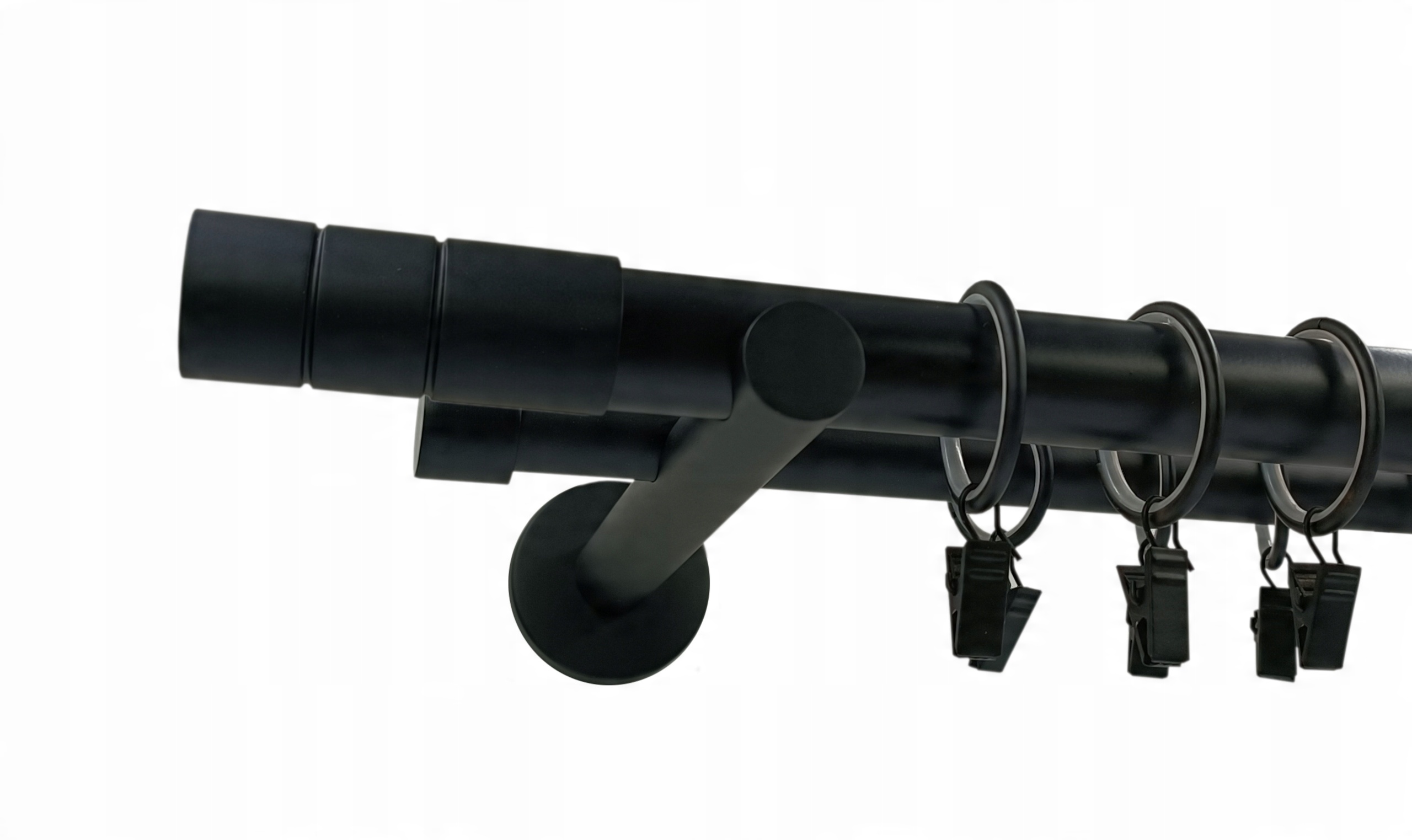 

Karnisz Podwójny fi25+19mm Czarny 240cm Cylinder