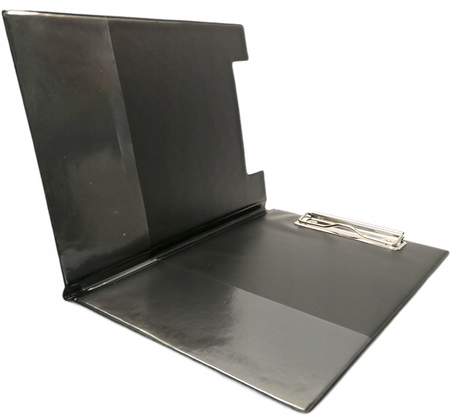 DESKA Z KLIPEM PODKŁADKA CZARNA BIUROWA TECZKA Format A5