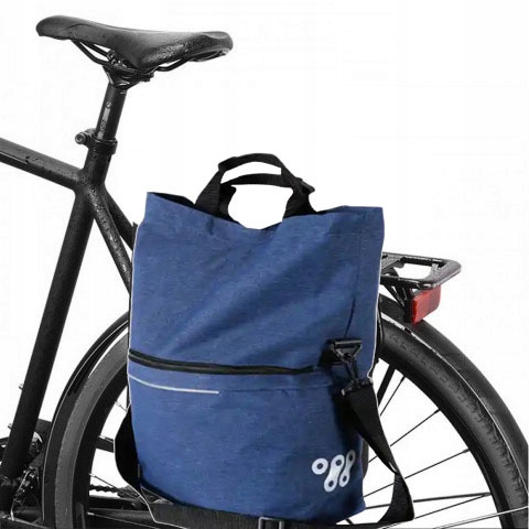 

Sakwa Rowerowa Duża Torba Na Bagażnik Plecak Nieb