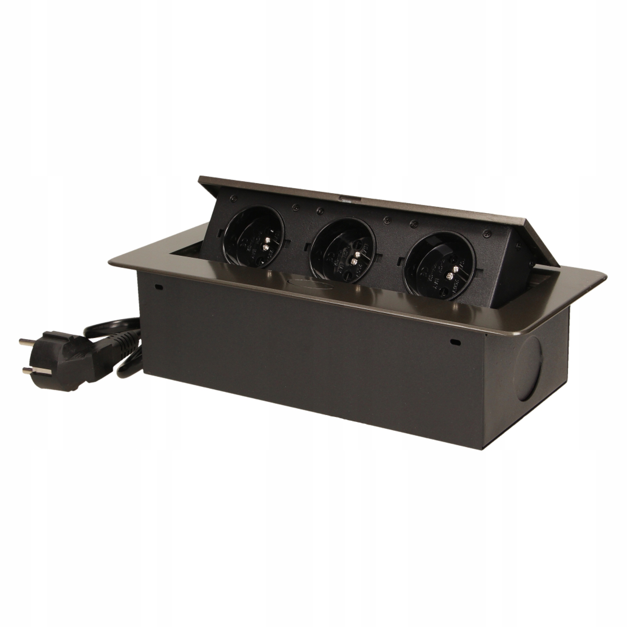 Elektrická Zásuvka na pracovní desku Orno grafitová