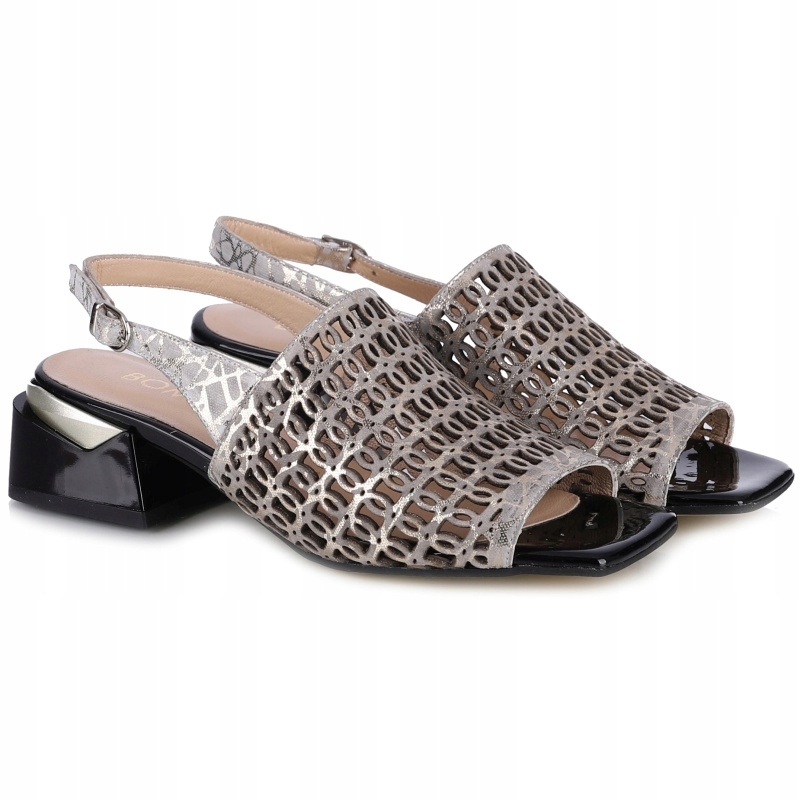 Dámské sandály Bombonella 10T 335.743 49-40 T Syhaltn zlaté Kůže Vel. 36