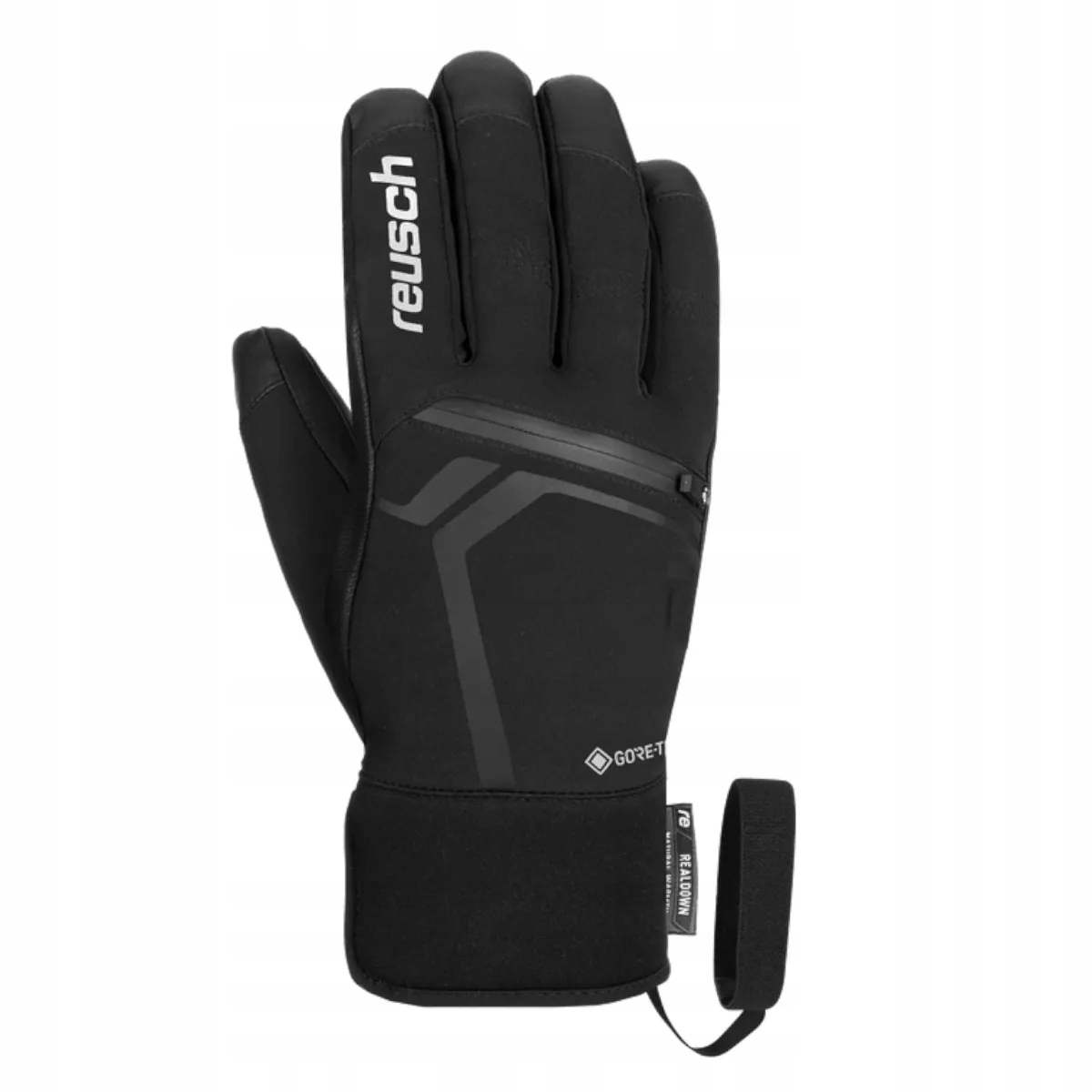 Rękawice Reusch Down Spirit Gtx Sc Black Silver 2025 9.5