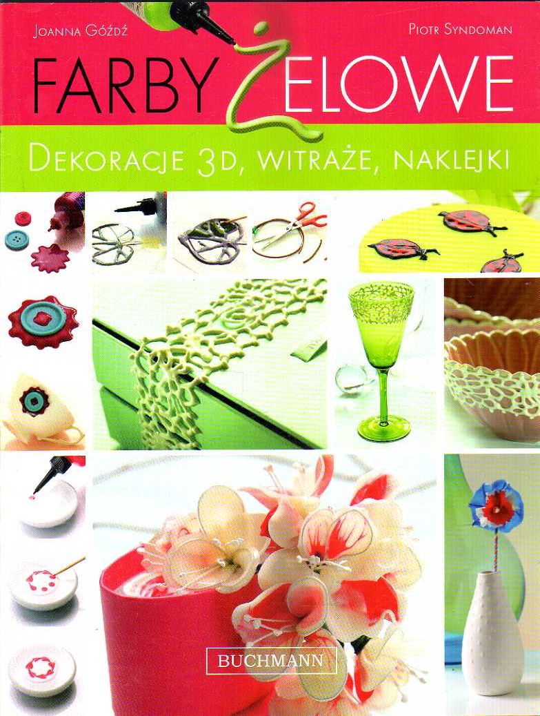 FARBY ŻELOWE DEKORACJE 3D WITRAŻE NAKLEJKI -- OPIS