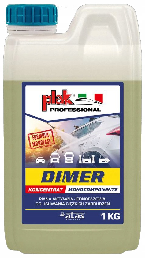 Plak Dimer Monocomponente Jednofazowa Piana Aktywna Koncentrat 1KG