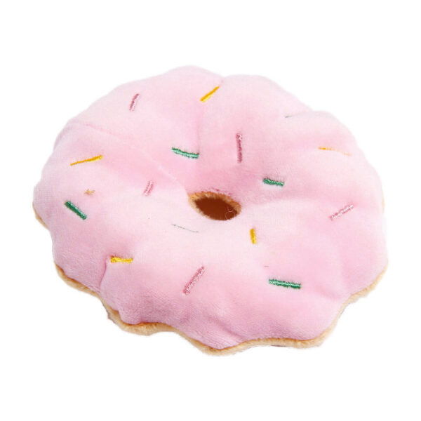 

Pluszowa zabawka Donut z piszczałką Różowy