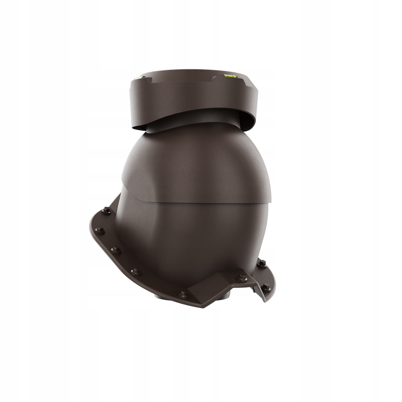 Kanalizační krbový ventilátor Trapez T35 Tmavě Hnědý 110, 8019 cm