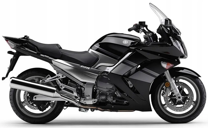 Samolepky Na Motocykl Juula Pro Yamaha Fjr 1300 2006-2008 Černé