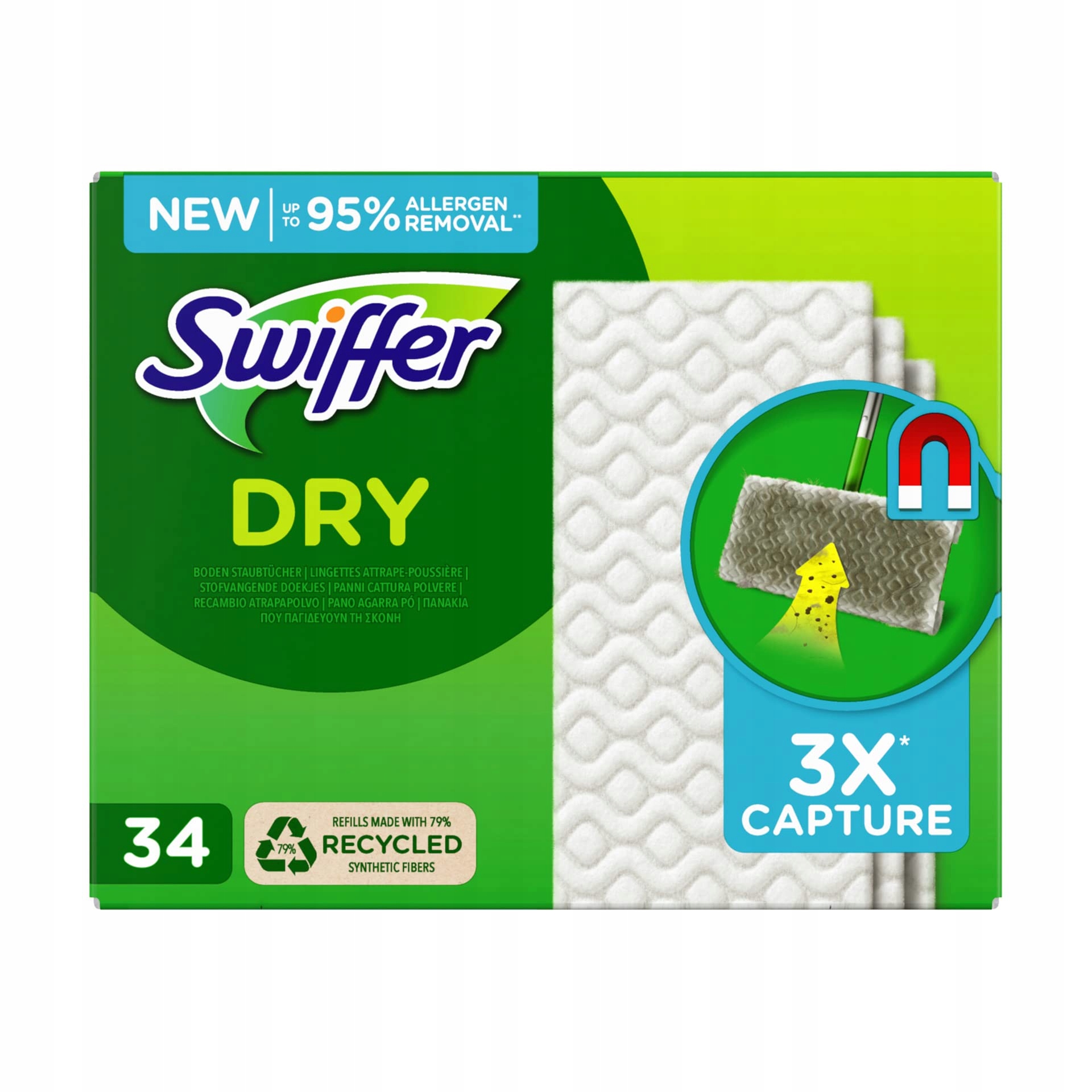 Levně Vložka do mopu plochá Swiffer