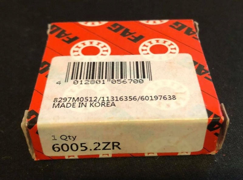 Łożysko 6005 ZZ FAG 25x47x12 mm
