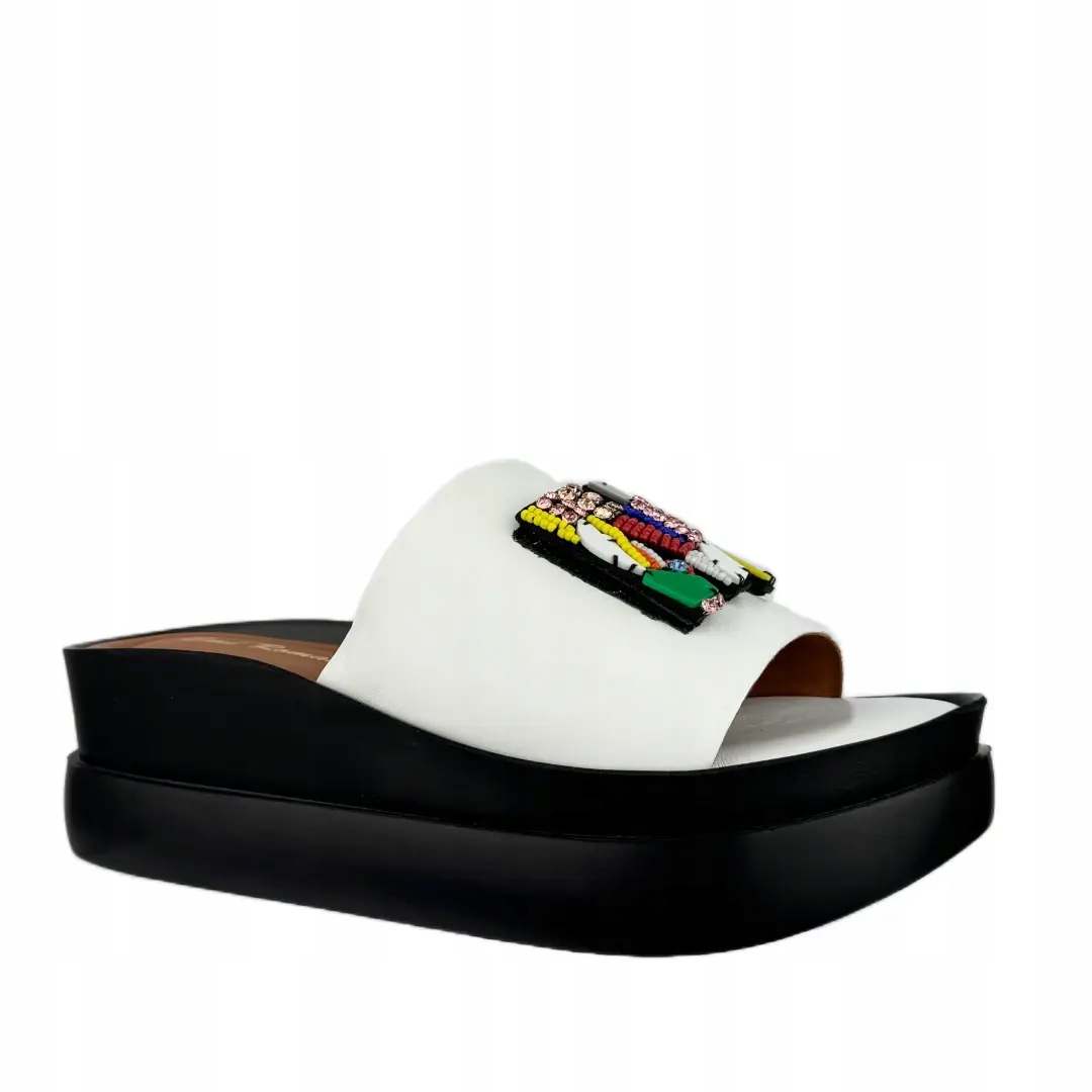 Nazouváky Emi Romani 273.18.31 09 bílá 40, bílá