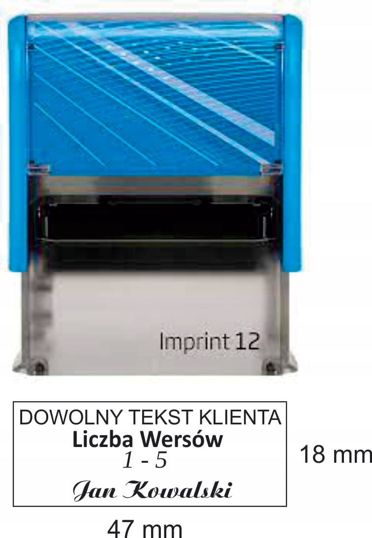 

Pieczątka imienna firmowa średnia Trodat Imprint