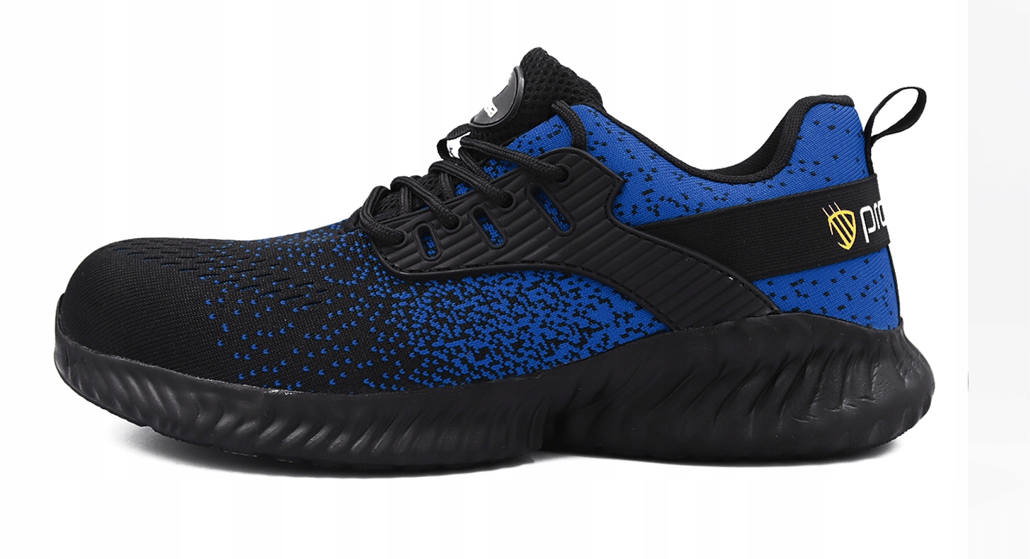 BUTY ROBOCZE SPORTOWE LEKKIE NOSEK ODDYCHAJĄCE 44 Model TEXO-FLY BLUE S1