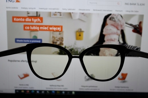 OKULARY ZERÓWKI ANTYREFLEKSYJNE DO KOMPUTERA Płeć uniseks