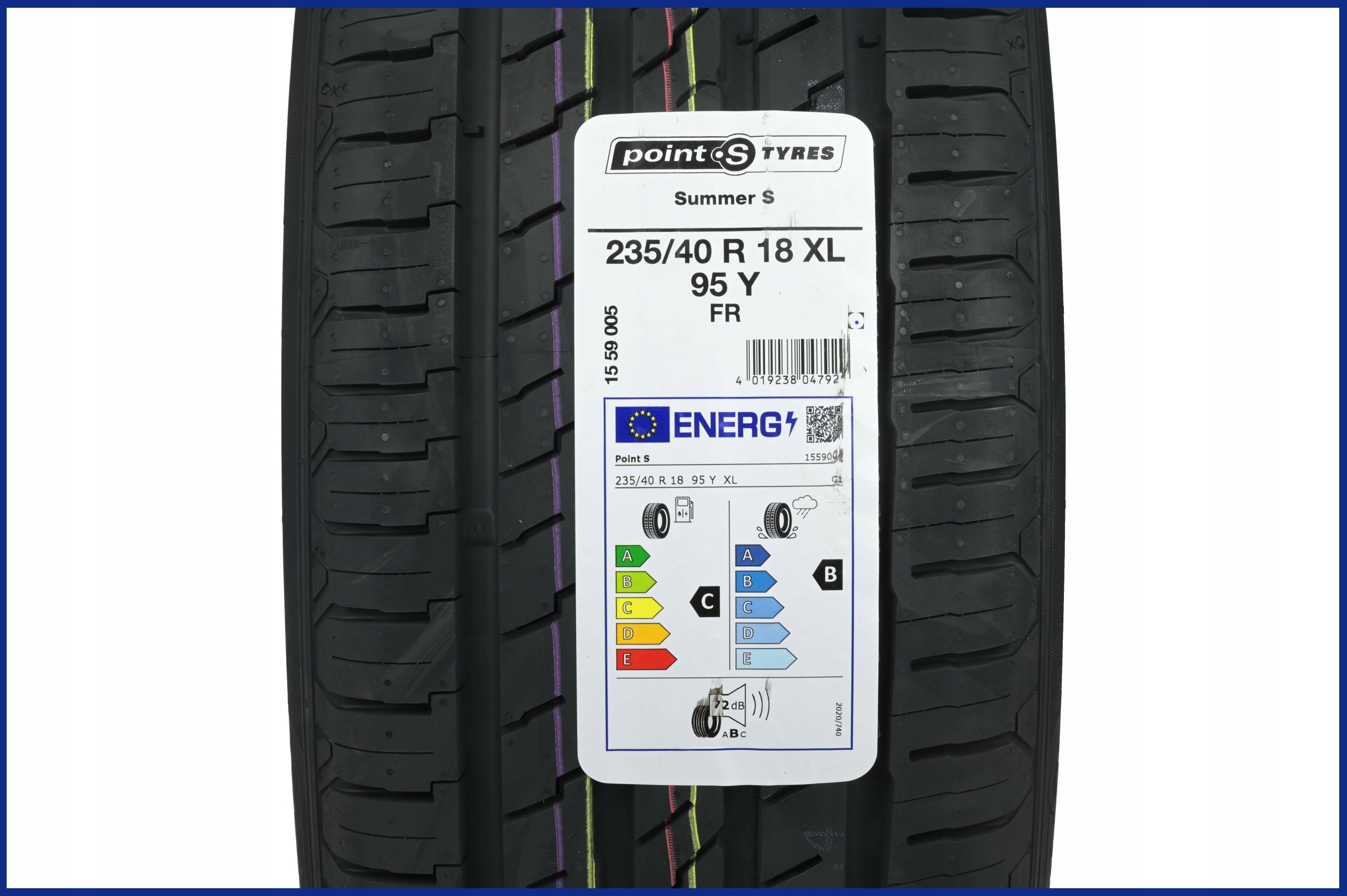4 x 235 40R18 XL 95Y FR Summer S Point S LATO Mark Point S