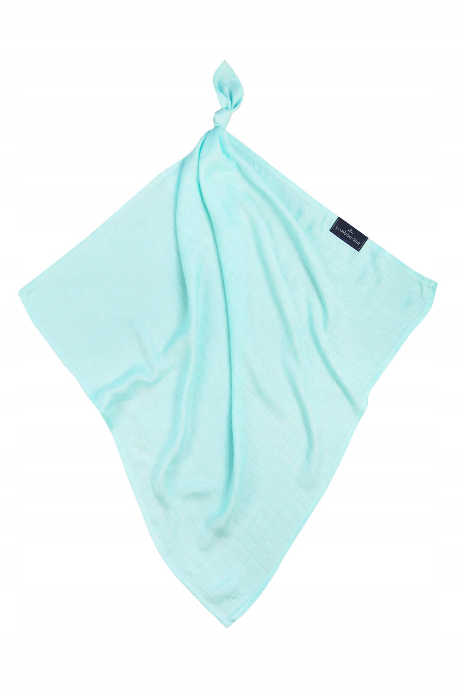 PIELUSZKA BAMBUSOWA PIELUCHA BAMBUS 100% 30x30 Wzór niebieska