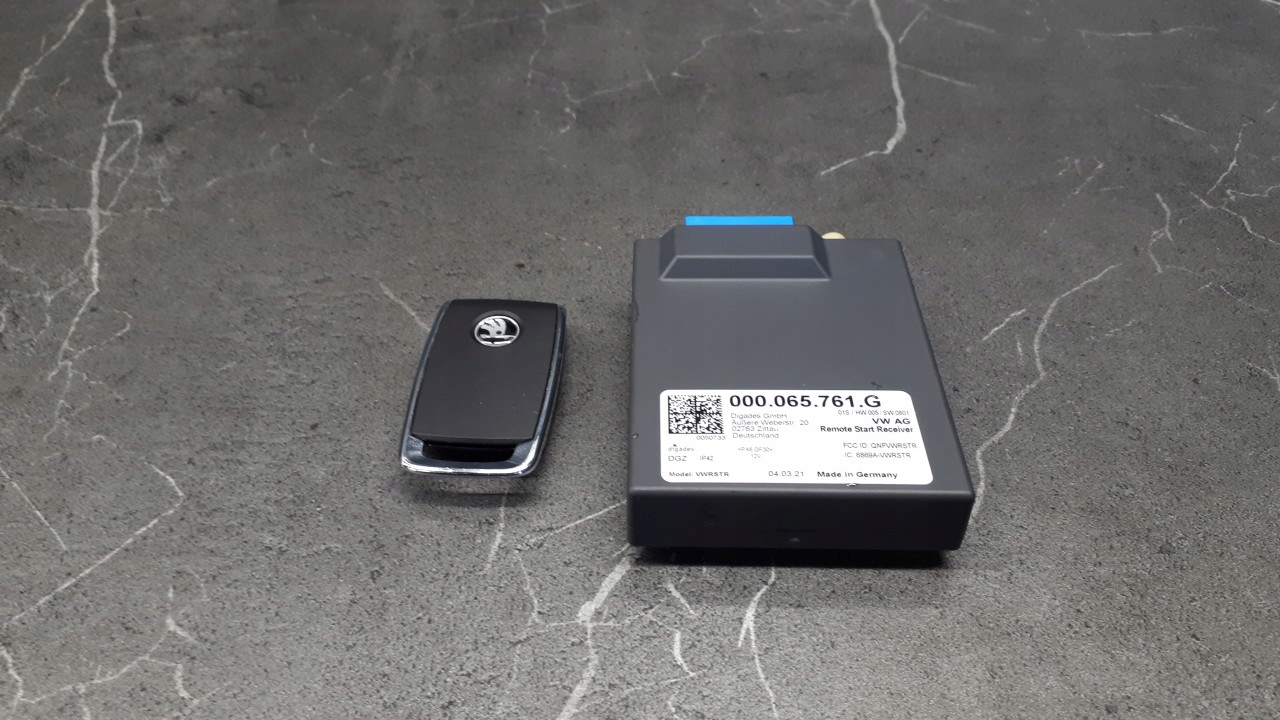 000065761G Modul webasto + pilot skoda Wersja Europejska