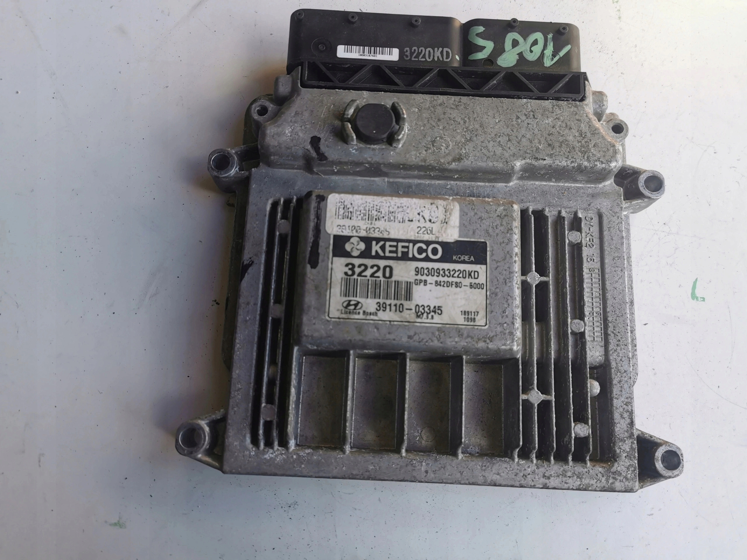 HYUNDAI I20 1.2B 39110-03345 9030933220KD Computer