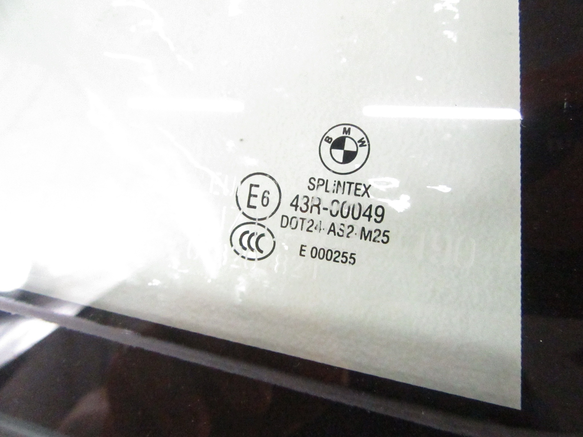 window right right rear part BMW e61 KOMBI AS2