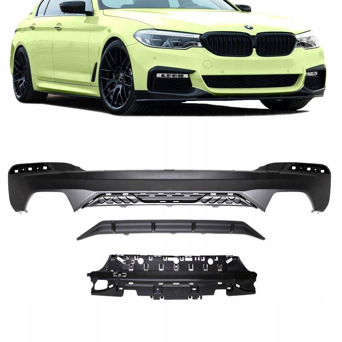 Диффузор BMW G30 G31 17-SPORT-PERFORMANCE