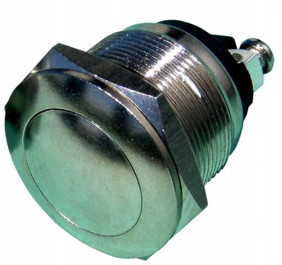 

Przełącznik PBS-28B Push-On /metalowy wypukły