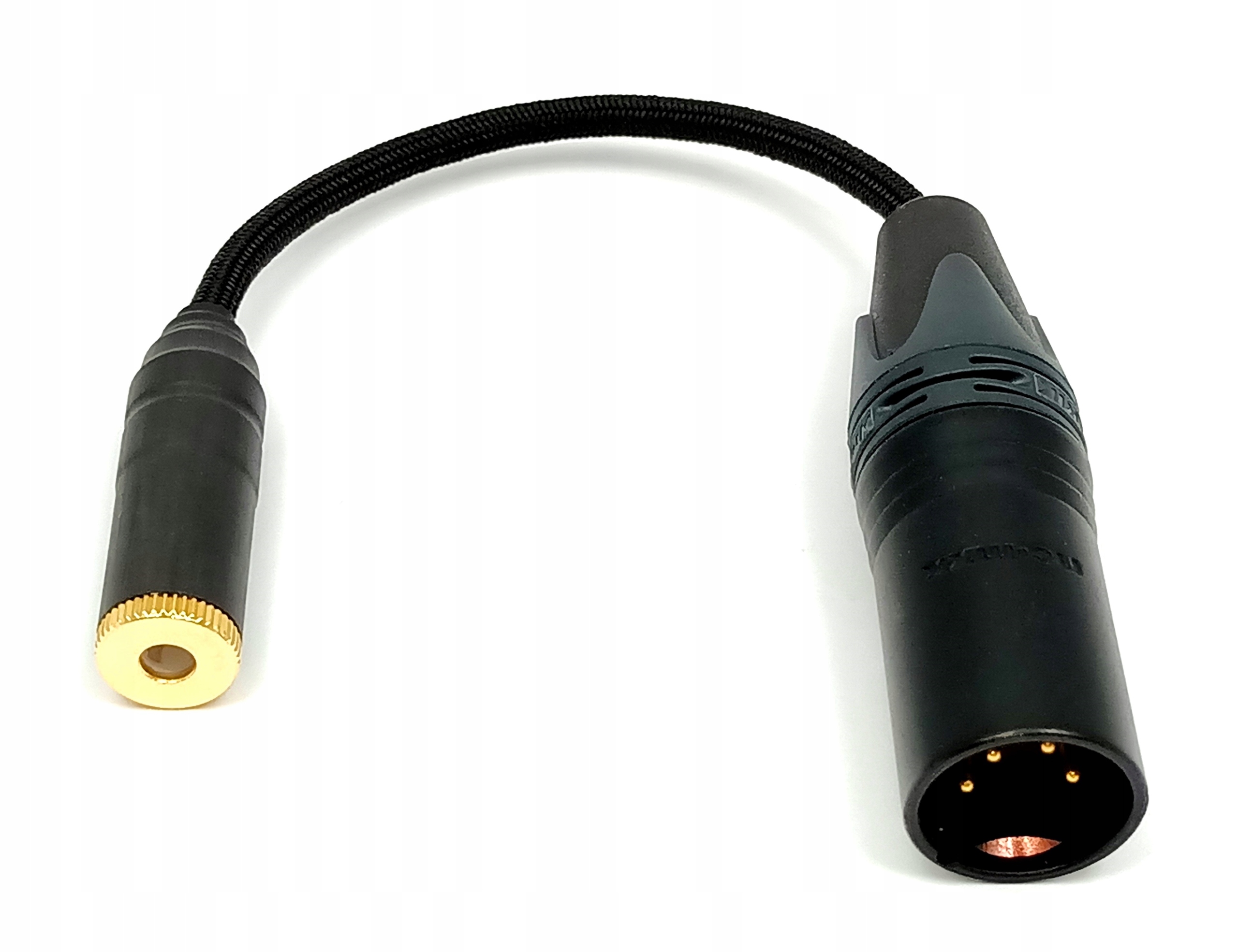 Kabel Adaptér Vyvážená Zásuvka 4,4 mm Xlr 4 Pin 5 m