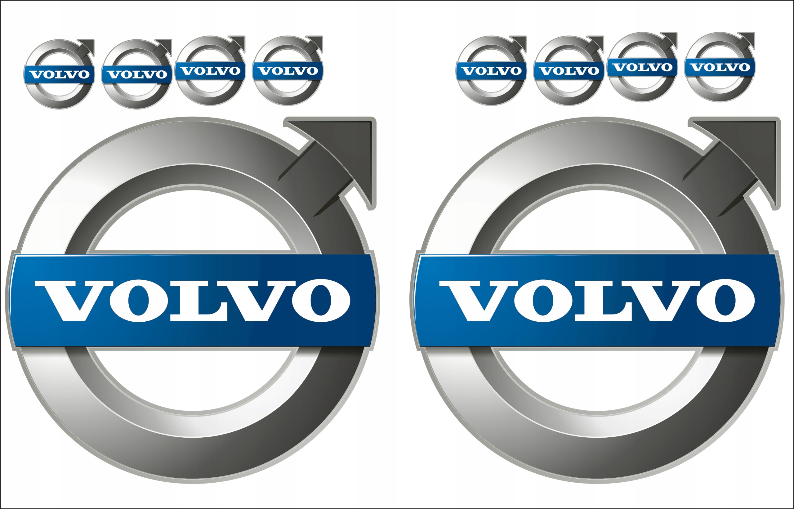Naklejki Naklejka Volvo Logo Loga Volvo Fh 12 13 16 Fh 4 Fh 5 Zestaw