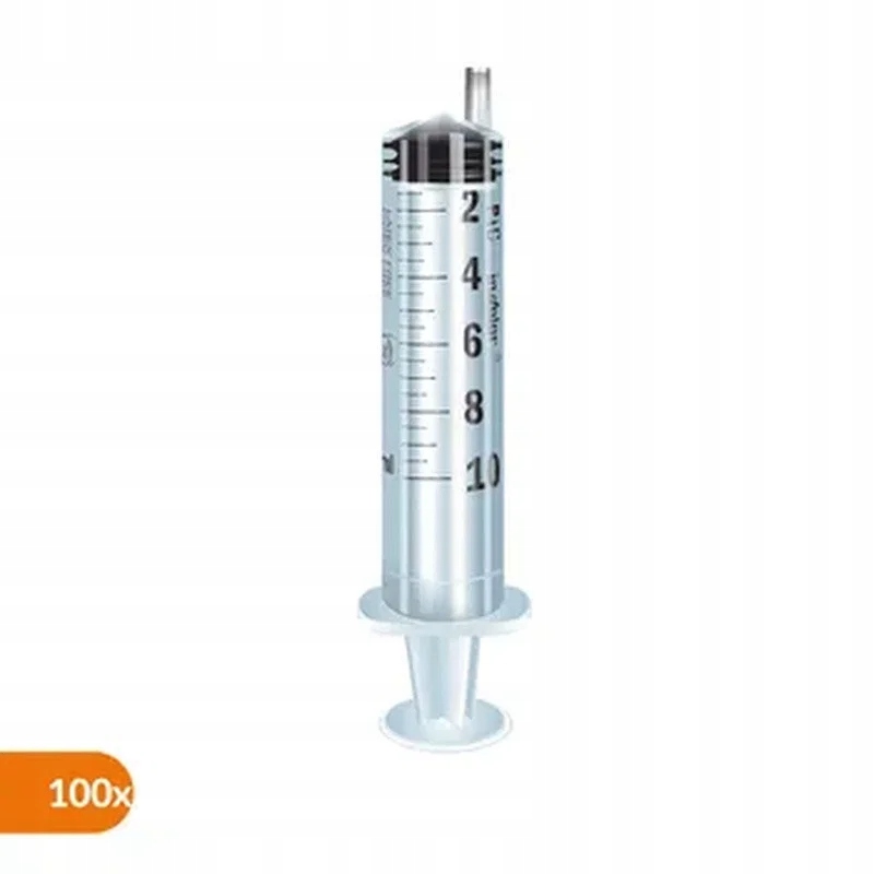 PIC strzykawka 10ml eccentric - - 100 szt.