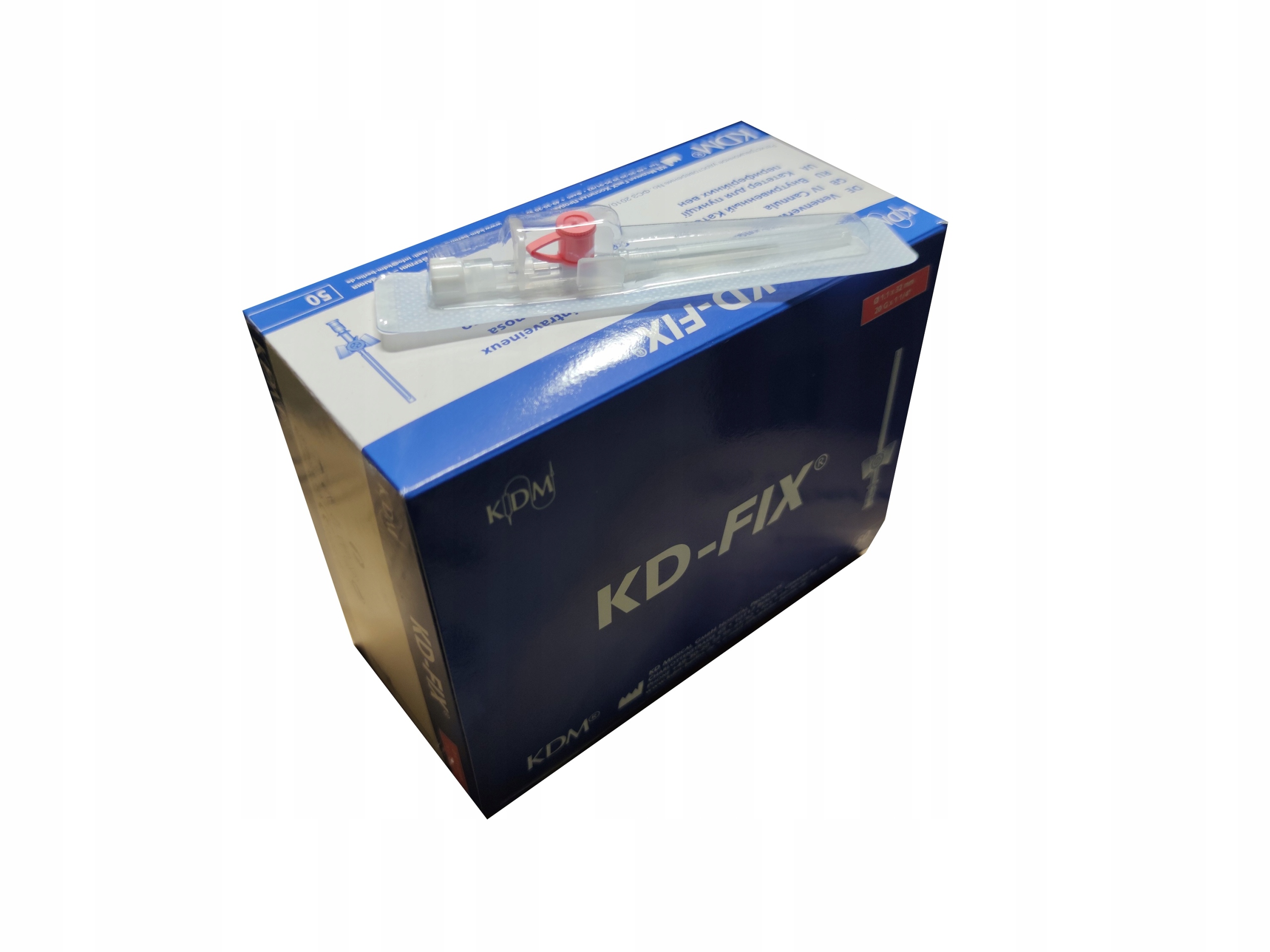 

Kaniula wenflon Kd-fix różowa 20G 1,1x32mm 50szt.