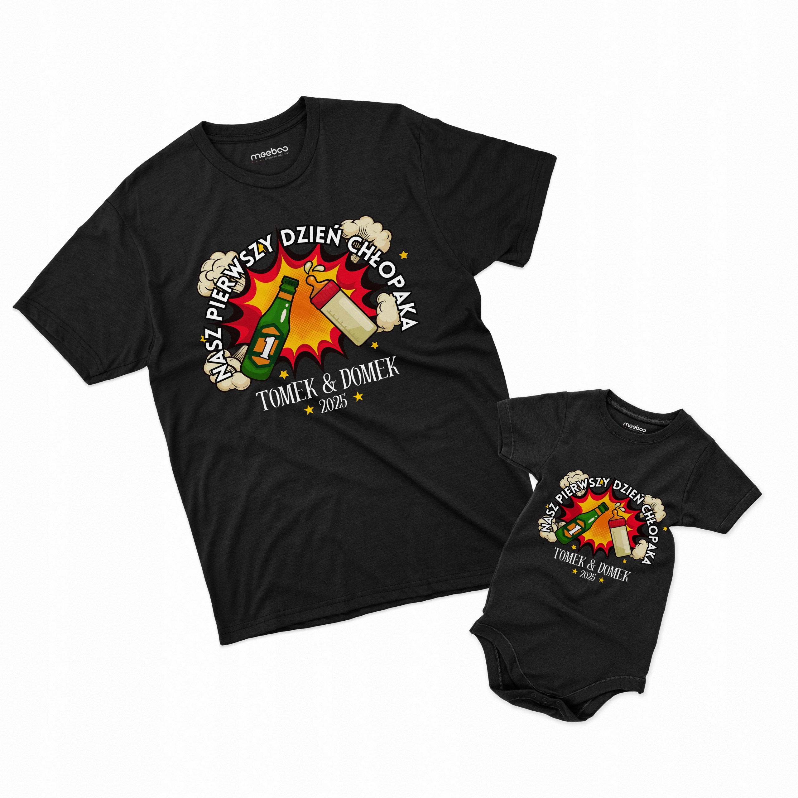 PÓLÓ SZETT ELSŐ NAP FIÚ KOCCINTÁS AJÁNDÉK NEKIK