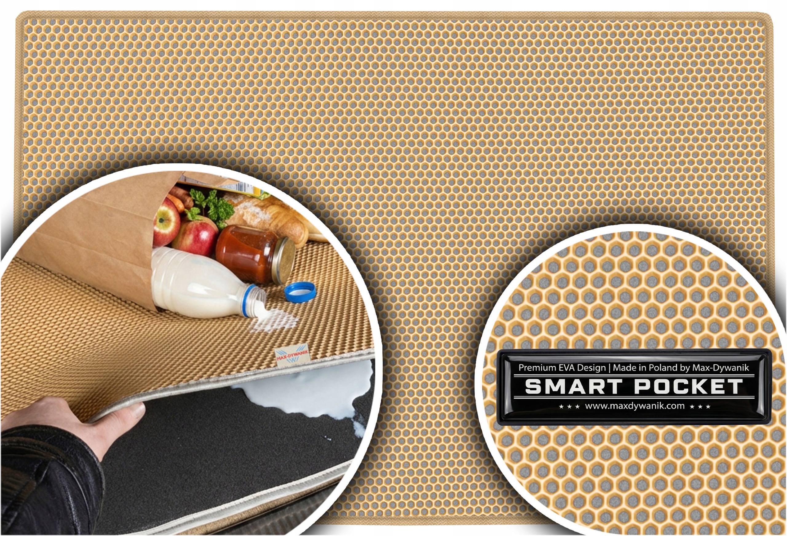 Citroen DS5 Hatchback 2011-2015 Vložka do batožinového priestoru Eva Smart Pocket Béžová
