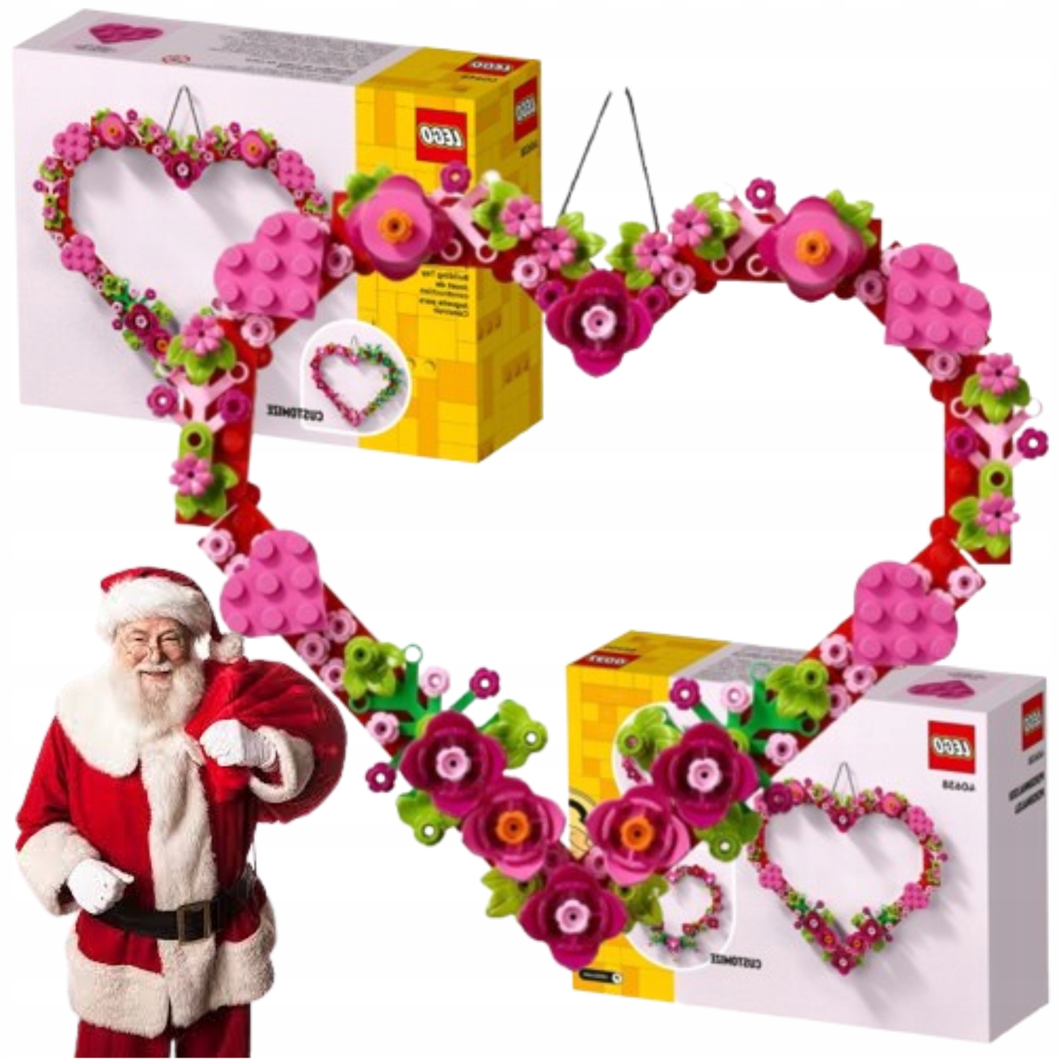 Klocki Lego Icons Serce 40638 Ozdoba W Kształcie Serca Zestaw Dla Niej