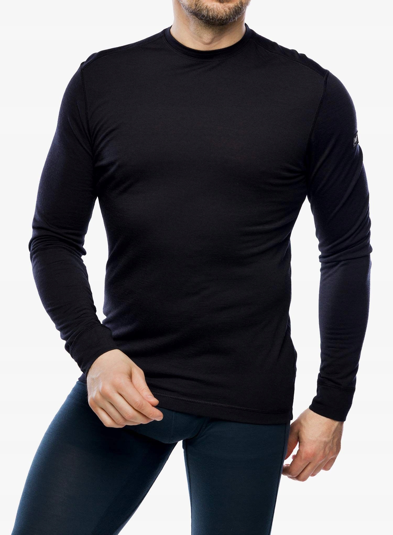 Dlouhý rukáv Super.natural Tundra175 Ls černá S