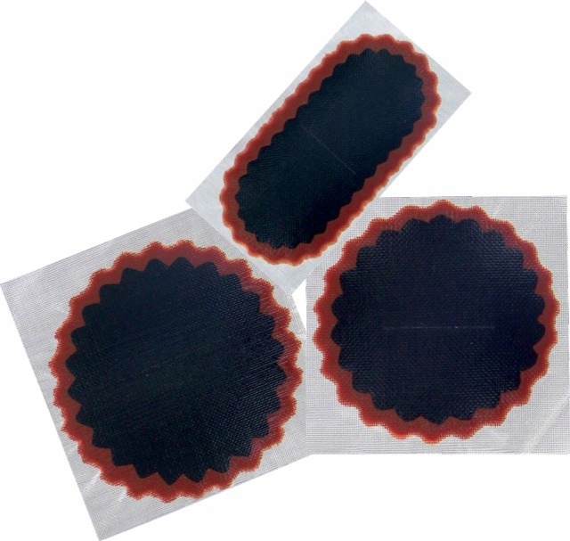 Zestaw łatek do wulkanizacji (5szt.) wytrzymałe