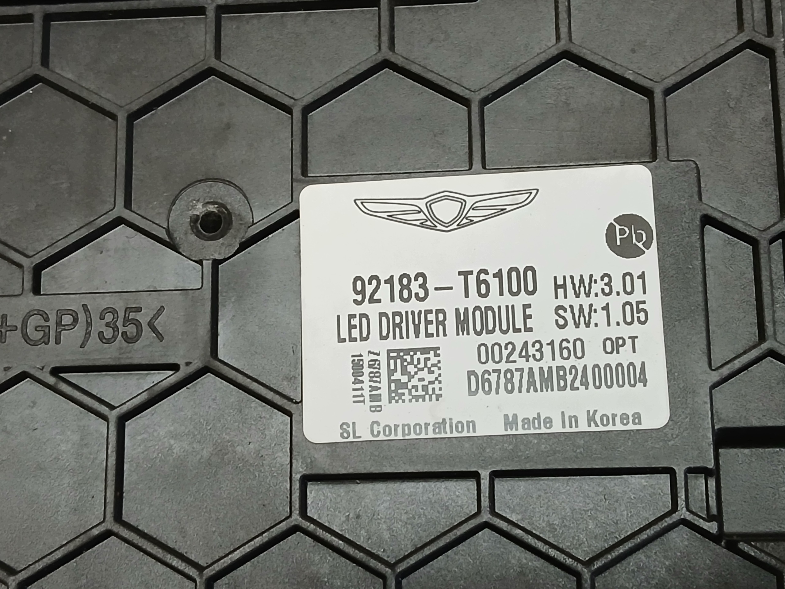 světlo předek levá GENESIS GV80 GV-80 GV 80 FULL LED 92183-T6100