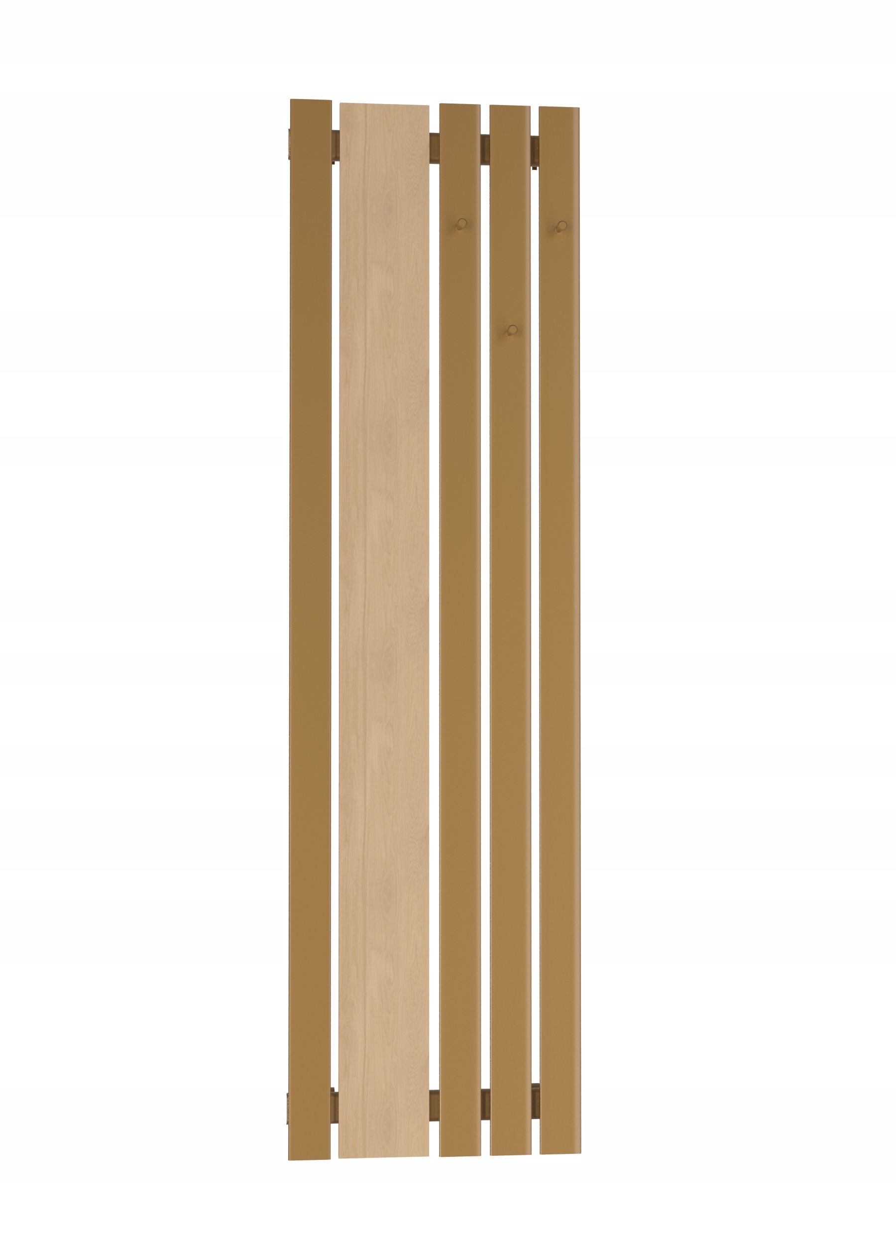 Dekoratívny panelový radiátor Bello wood hook 140/52 Antik Tmavý