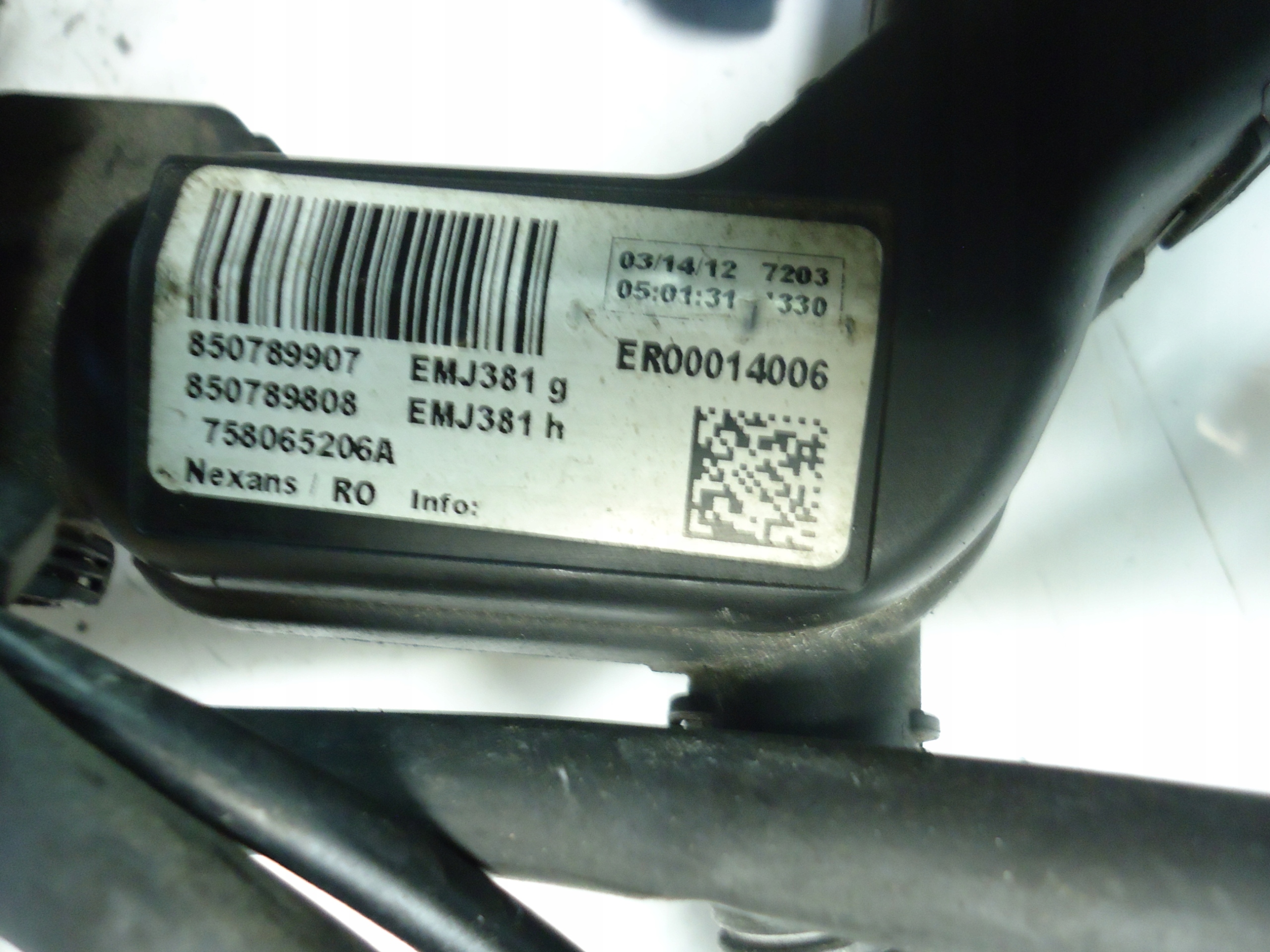 BMW 3 E90 2.0D N47D20 cablaggio cablaggio Motore 8507899