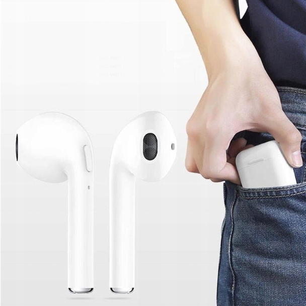 SŁUCHAWKI BEZPRZEWODOWE BLUETOOTH Z POWERBANKIEM Model i500