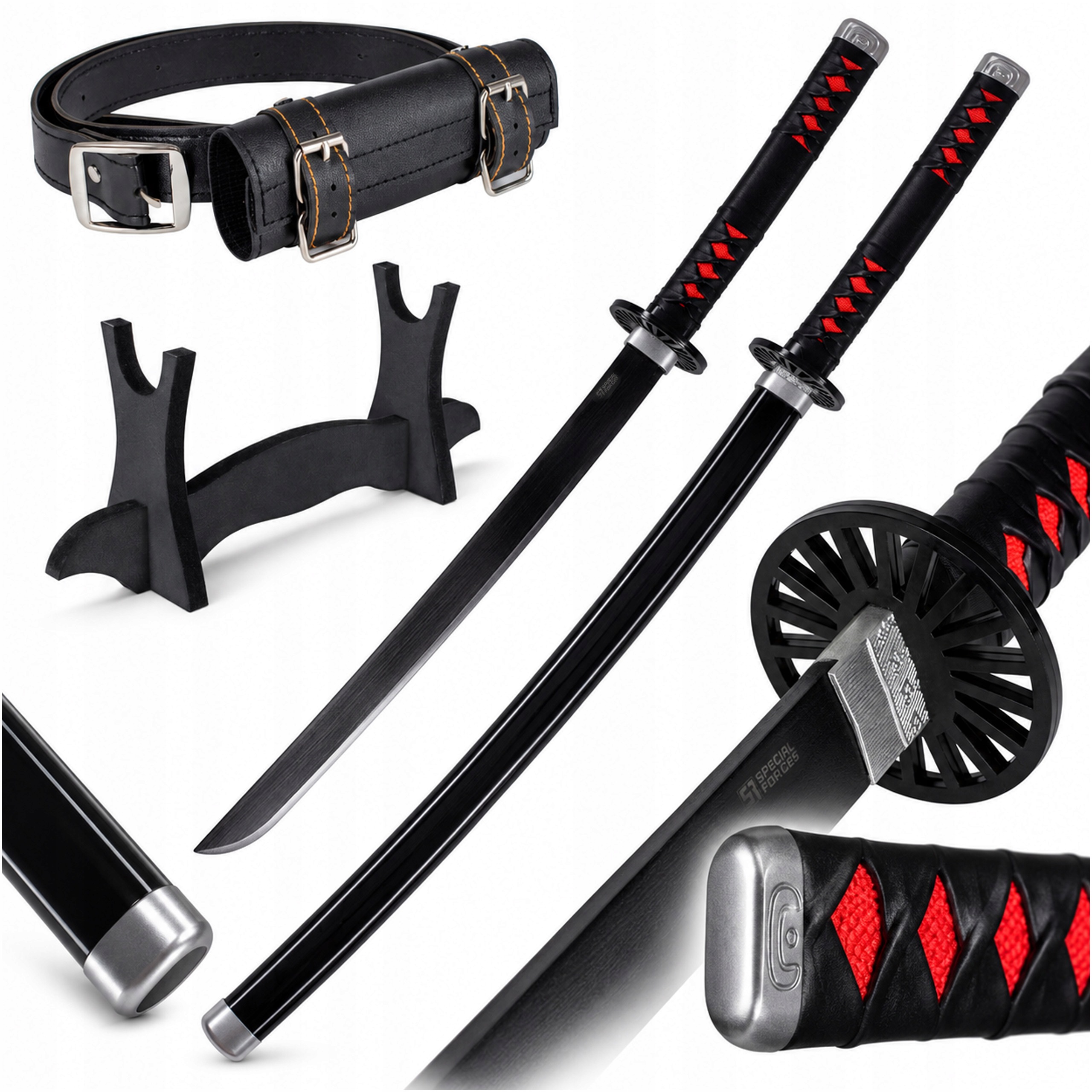 Demon Slayer Katana Meč zabijáka démonů Kamado Tanjirous Bambus JT10650