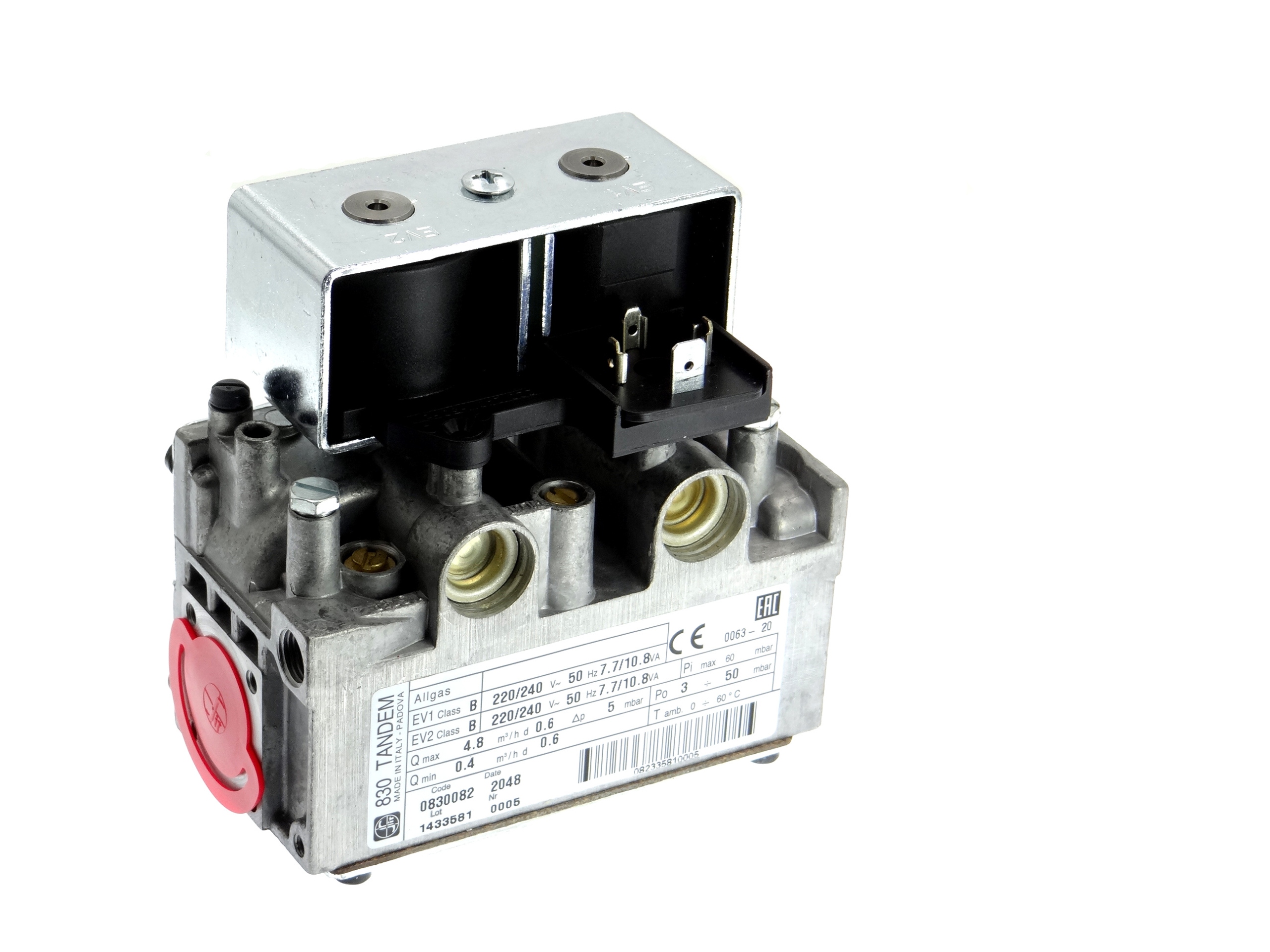 Plynový Ventil Sit 830 Tandem 0830082 Wolf NG-4E-10-35/CNG-10-35/TNG