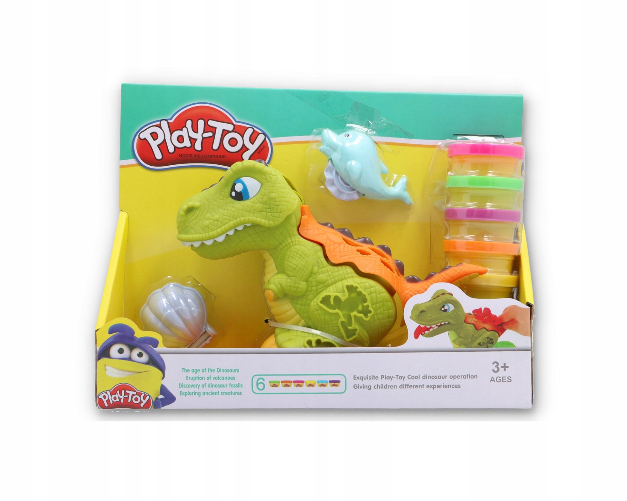 

Ciastolina Masa Plastyczna Dinozaur Akcesoria