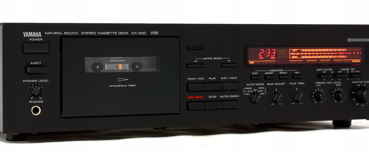 YAMAHA KX-530 NIEZAWODNY MAGNETOFON STEREO Model KX-530