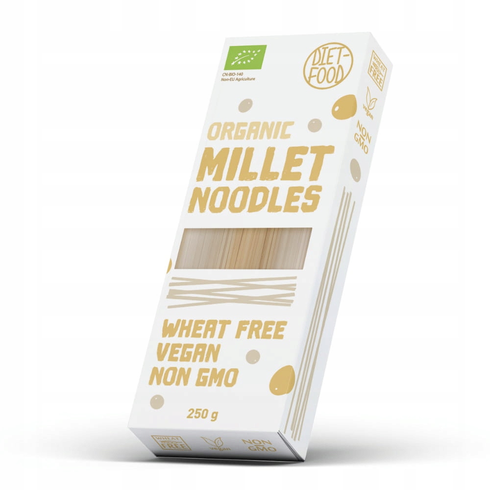 Bio Jahňacie cestoviny Millet 250 g Diet Food