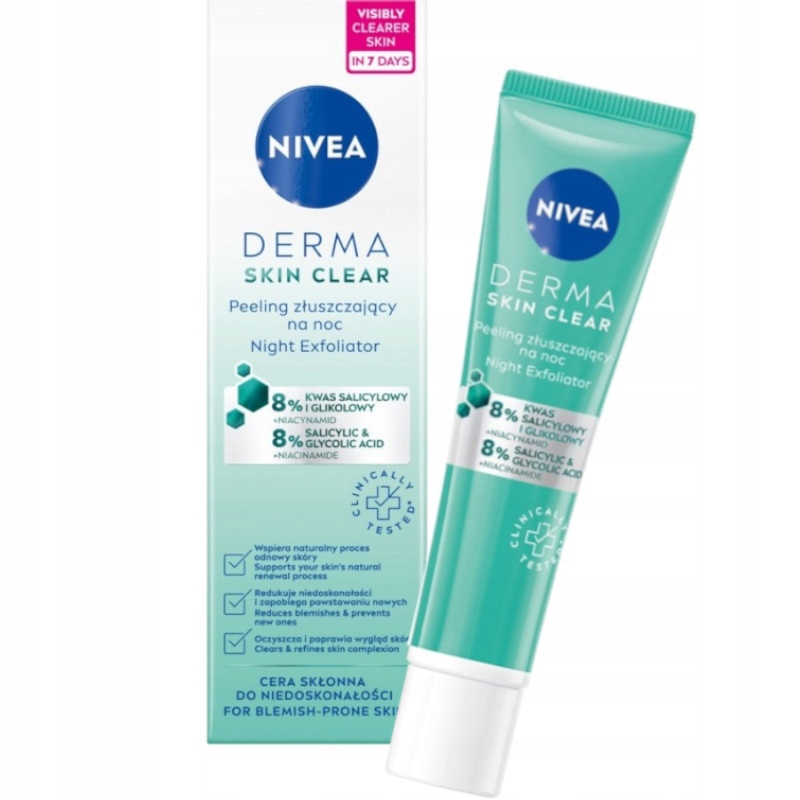 

Nivea Peeling Do Twarzy Derma Złuszczający Na Noc