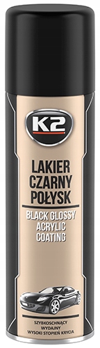 

K2 Lakier Akrylowy Czarny Połysk 500 ML Spray