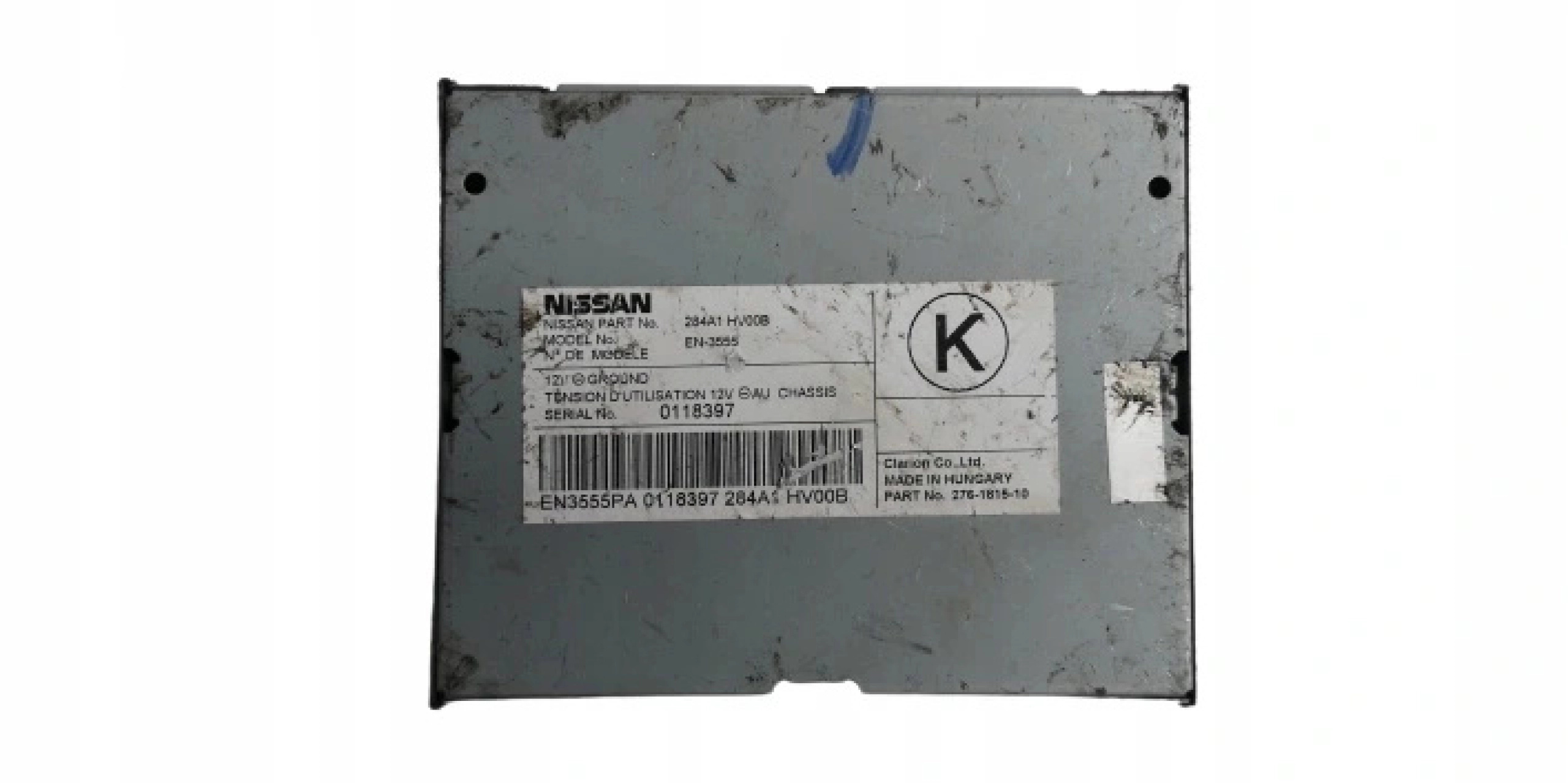 modulo KAMERY parcheggio NISSAN QASHQAI 284A1 HV00B