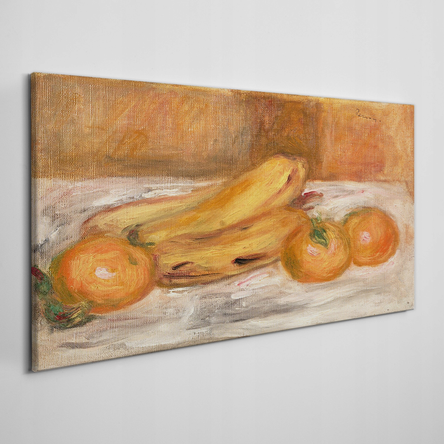

Obraz na płótnie Owoce pomarańcze banany 120x60 cm