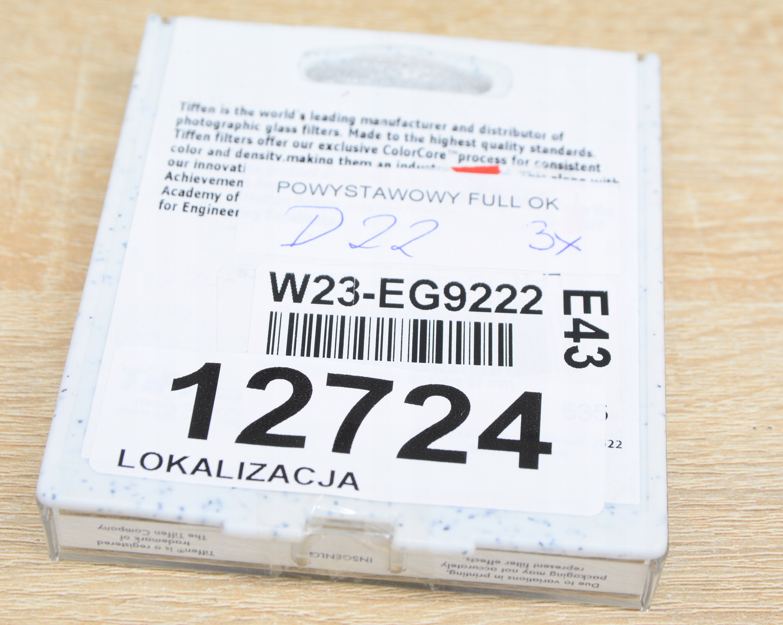 Filtr do obiektywu Tiffen 82mm Black Pro Mist 1/4 w świetnym stanie! Marka Tiffen