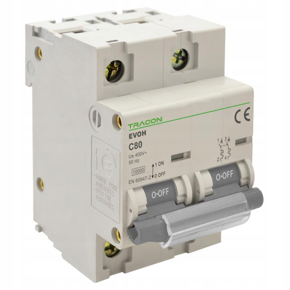 Nadproudový spínač 2P C63 10kA Tracon