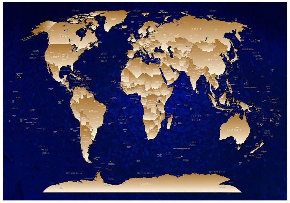 Fototapeta mapa světa fototapety 368 x 254