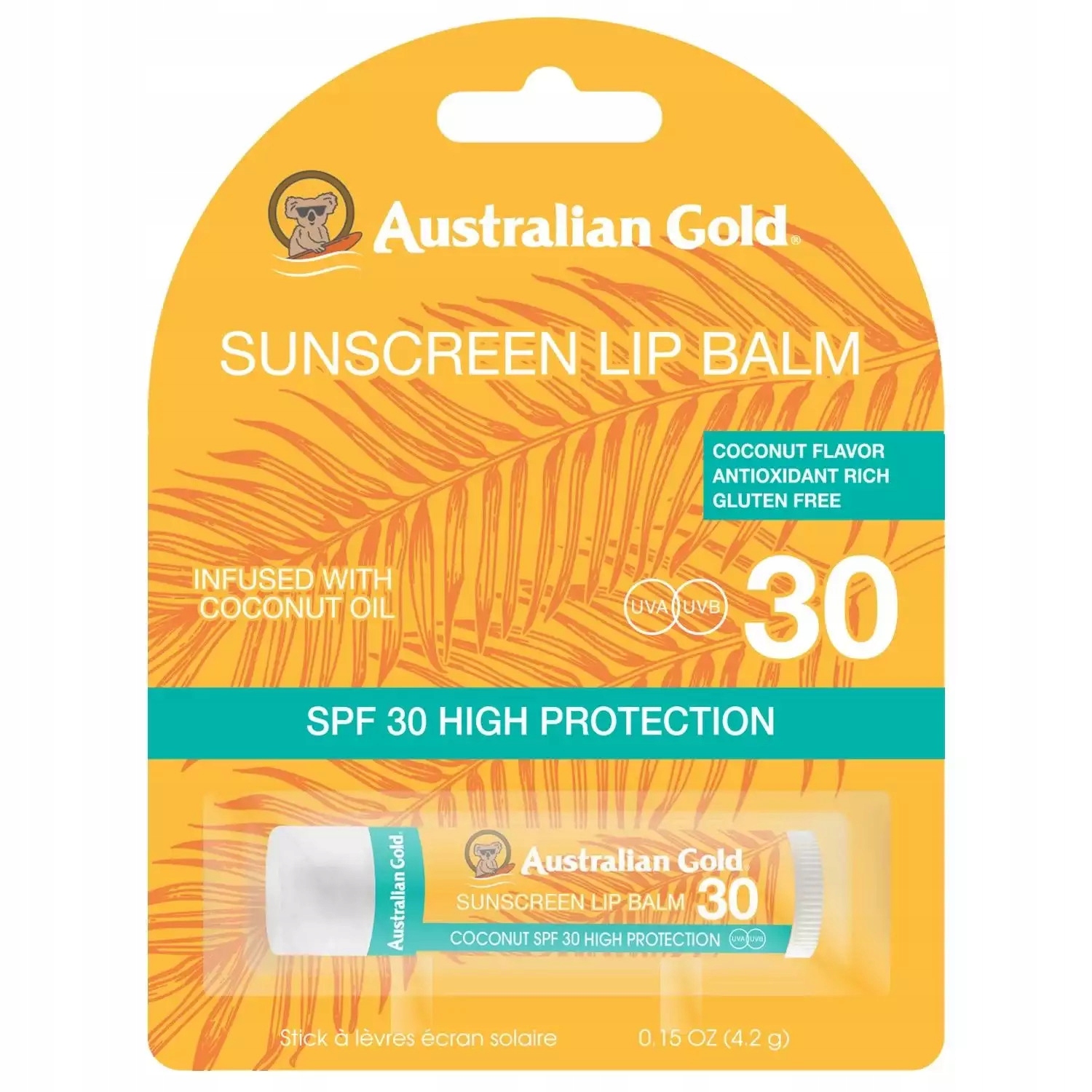 AUSTRALIAN GOLD POMADKA DO UST OCHRONNA SPF 30 Marka Australian Gold